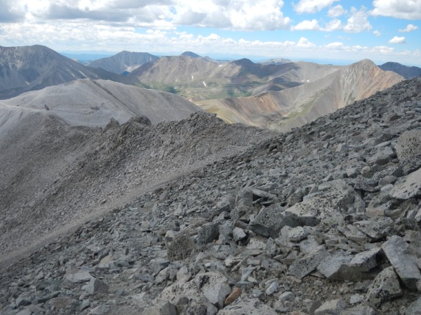 14,275-foot-tall Mt. Antero - August 17th